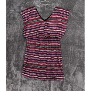 Wrangler Rock 47 Western Aztec Cowgirl Dress Mini Short Dress Fun Flirty